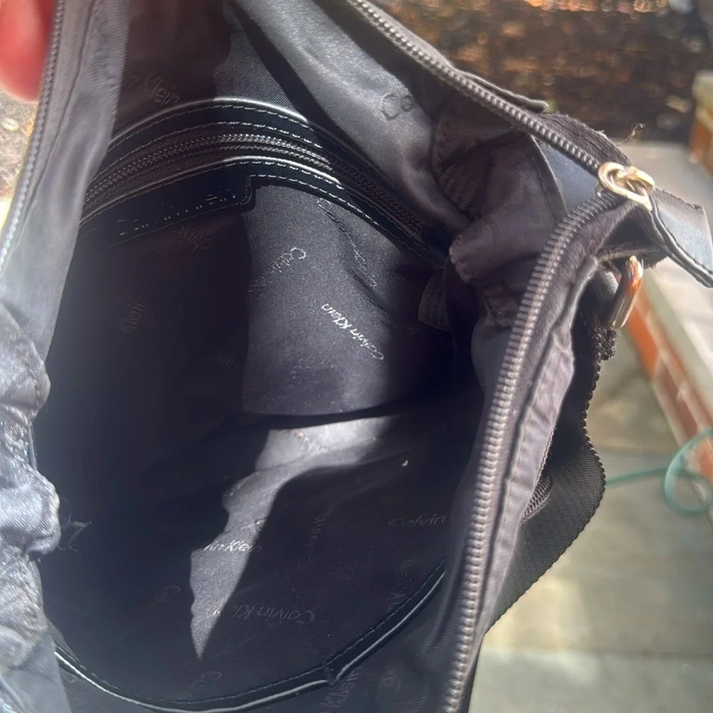 Calvin Klein Crossbody Black Logo Crossbody Bag